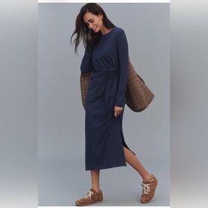 Daily Practice tie breaker midi dress